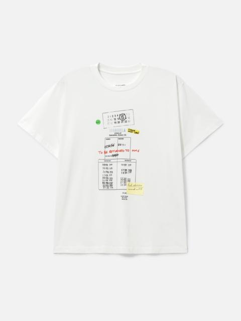 MM6 Maison Margiela STAMP PRINT T-SHIRT