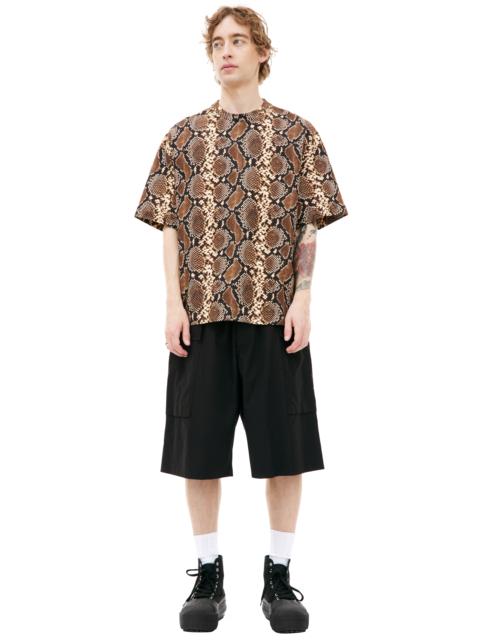 Jil Sander SNAKE PATTERN T-SHIRT