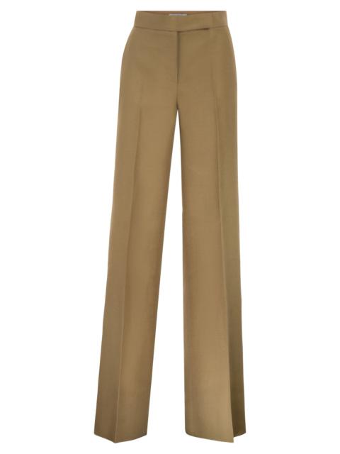 Max Mara Max Mara Women Mxmbadesse - Wide-Leg Linen Trousers