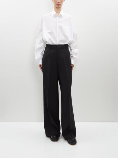 Junya Watanabe Tropical Wool Pleated Pants
