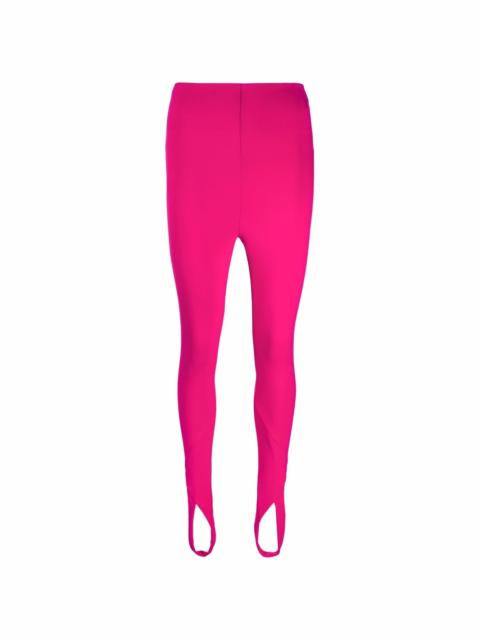 THE ATTICO Jamie cut-out stirrup leggings