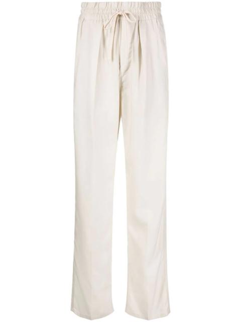 Isabel Marant Étoile drawstring-waist cotton track pants