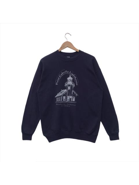 Other Designers Vintage - Vintage California Cabrillo Lighthouse Sweatshirt
