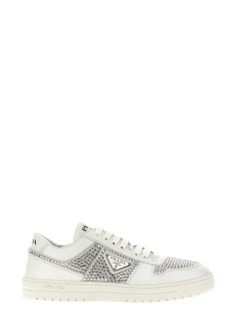 Prada Women Sneakers With Crystals