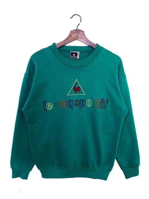 Other Designers Vintage - Vintage 90s le Coq Sportif Embroidery Logo Sweatshirt