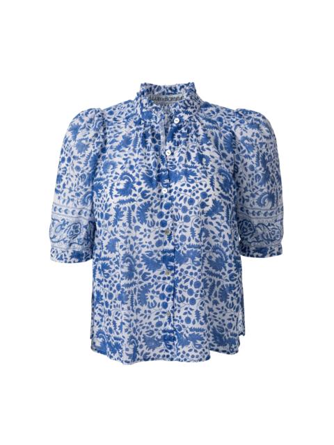 ALIX OF BOHEMIA Winnie Peri Cotton Shirt print