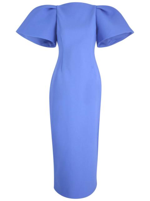 SOLACE LONDON Solace London Lora Crepe Midi Dress