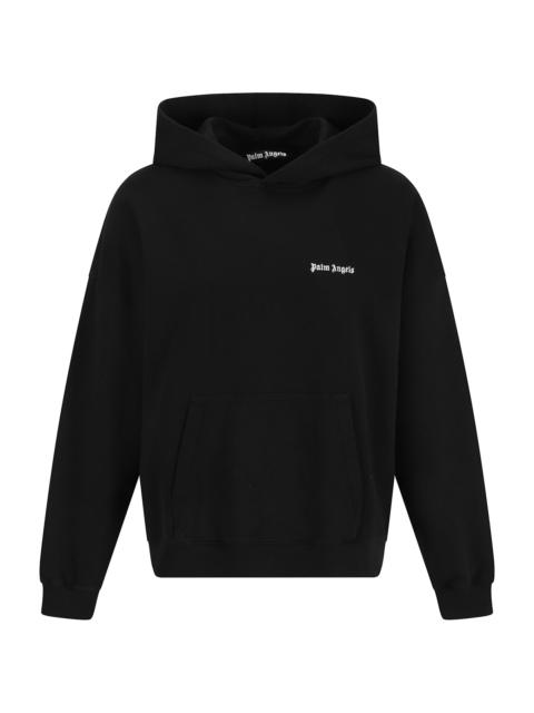 Palm Angels Black Cotton Oversize Sweatshirt