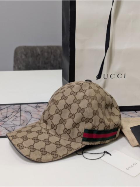 GUCCI Authentic Gucci GG Canvas Baseball Cap