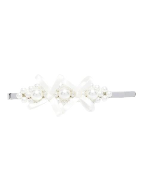 Simone Rocha Petite Bow Detail Flower Hair