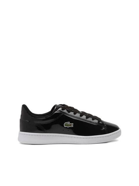 LACOSTE patent leather sneakers