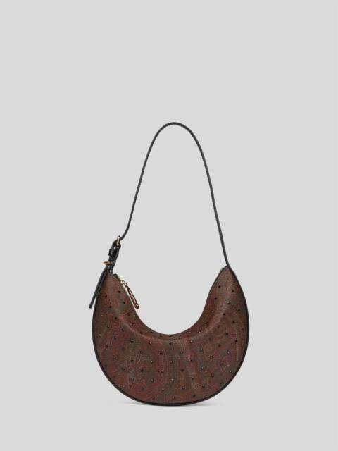 Etro SMALL ETRO ESSENTIAL HOBO BAG WITH RHINESTONES