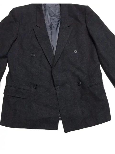 Yohji Yamamoto Vintage Y’s For Men Double Breasted Wool Coat Blazer