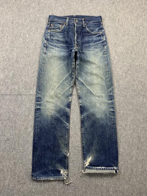 Other Designers Vintage - Vintage Distressed 90s Levis 503B Big E Selvedge Jeans