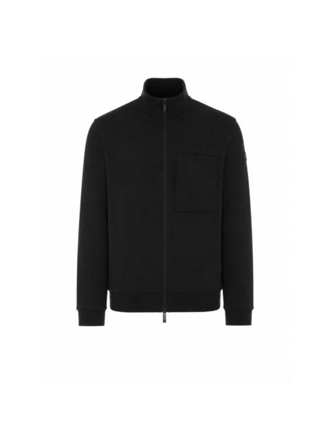 Moncler Moncler Men Logo Zip Up Cardigan