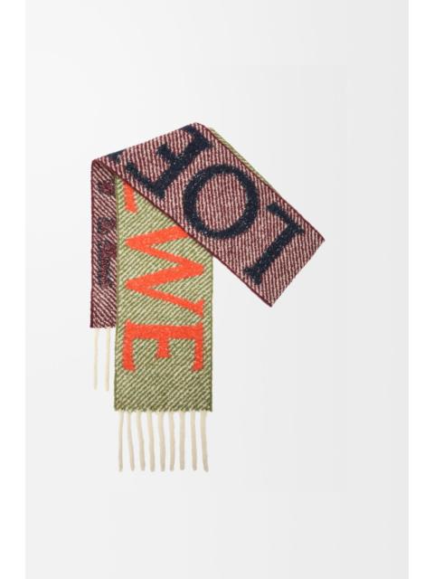 Loewe Loewe Wool Mix Scarf