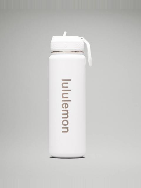 lululemon Back to Life Sport Bottle 24oz *Straw Lid