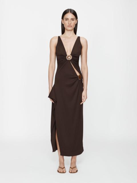 CHRISTOPHER ESBER Mineral Stone Cascade Tank Dress