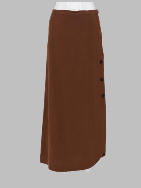 Max Mara Max Mara Women Gonna In Canvas Di Viscosa E Lino