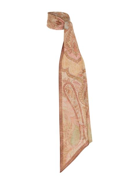 Zimmermann PRINTED SILK NECK SCARF