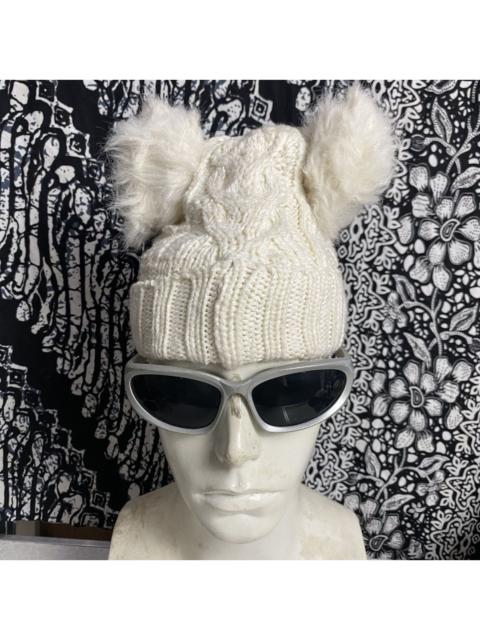 Other Designers Vintage - 2000s y2k unique gap horn beanie hats