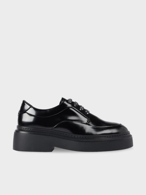 Paul Smith Women's Black 'Tunis' Leather Shoes