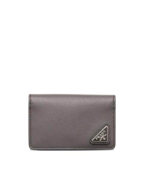 Saffiano leather card holder
