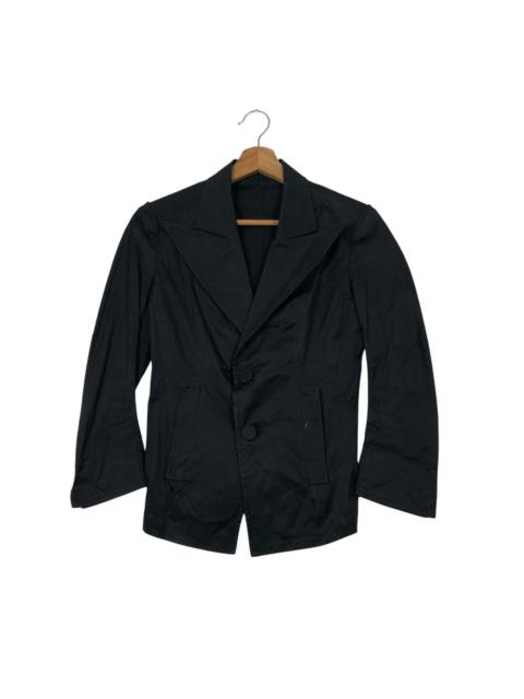 Yohji Yamamoto 🔥CROPPED COATS JACKET YOHJI YAMAMOTO RICH BLACK