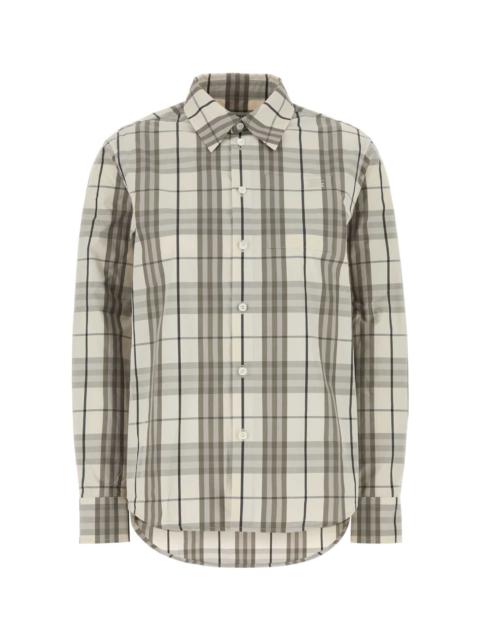 Burberry Embroidered Poplin Shirt