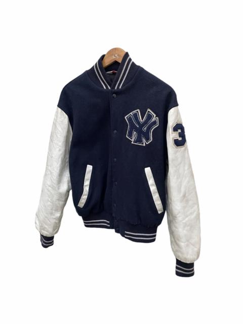 Other Designers Oldvarsity/Stadium - 🔥 Vintage NY YANKEES Big Logo Varsity Jacket