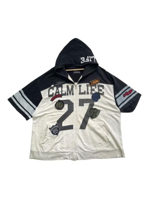 Other Designers Japanese Brand - California Calm Life Big Logo Shortsleeve Hoodie Size XXL