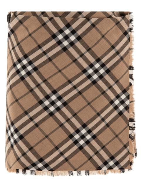 Burberry Burberry Women Check Wool Blend Mini Kilt