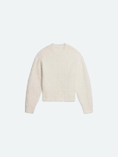 Helmut Lang TEXTURED CREWNECK