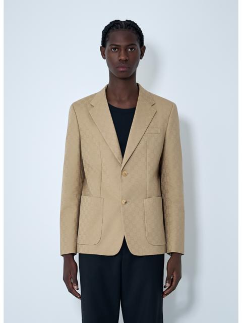 GUCCI Gucci Men Monogram Blazer