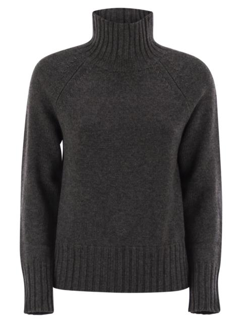 'S Max Mara S Maxmara Women Turtleneck In Wool And Cashmere Yarn