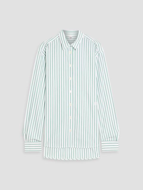 TOTEME Striped cotton Oxford shirt