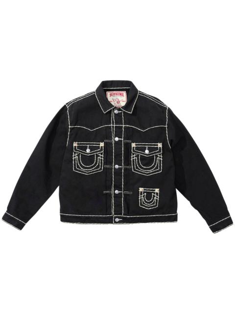 Supreme Supreme x True Religion Denim Trucker Jacket 'Black'