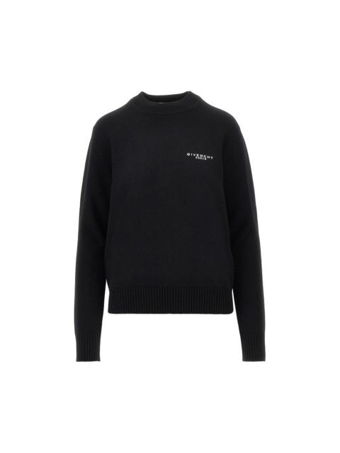 Givenchy Givenchy Women Cashmere And Wool Sweater With Embroidery