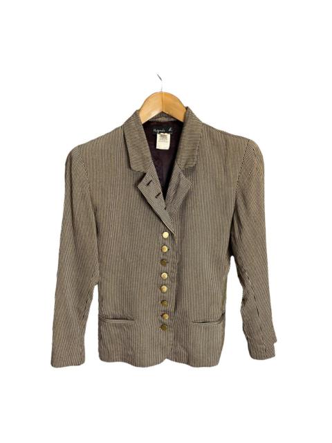 Other Designers Agnes B. - vintage agnes B lady blazer much button