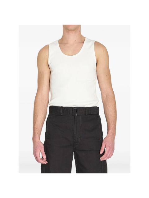 Lemaire Lemaire White T-Shirts & Vests - Vests & Tanks Men