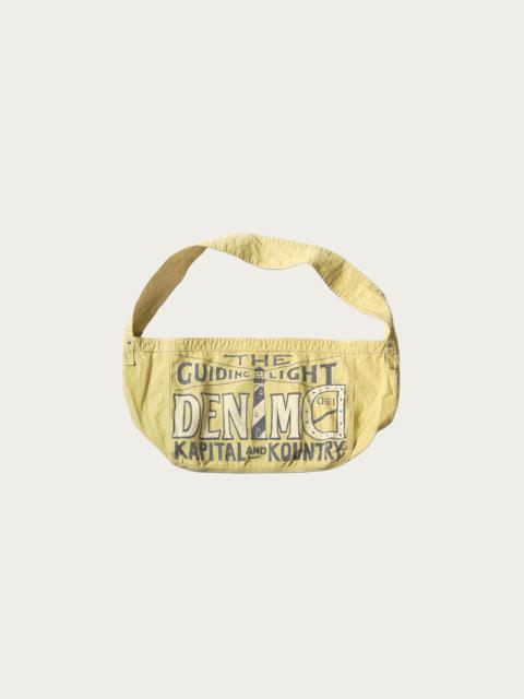 Kapital Canvas News Paper Bag (GUIDING LIGHT) - Yellow