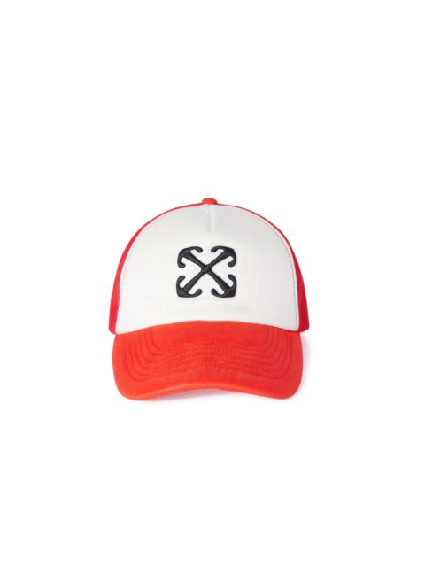Off-White Brick Red Arrow Trucker Hat