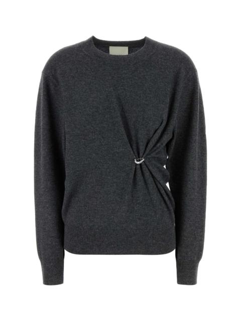 Isabel Marant Women Charcoal Wool Blend Ilaria Sweater