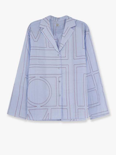 TOTEME Toteme Pajamas Cotton Blend Shirt