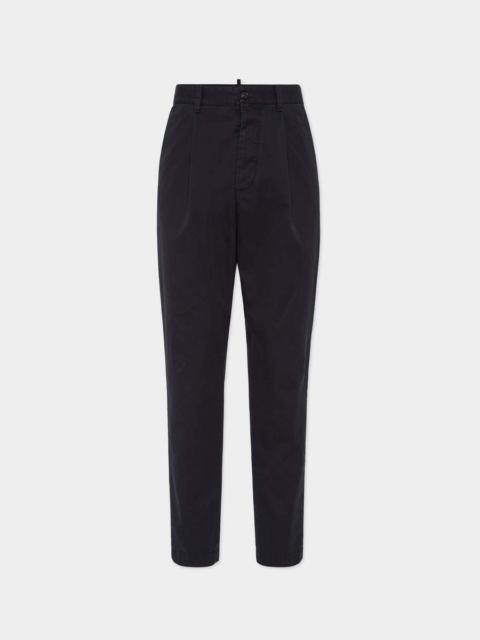 DSQUARED2 ONE PLEAT COTTON PANT