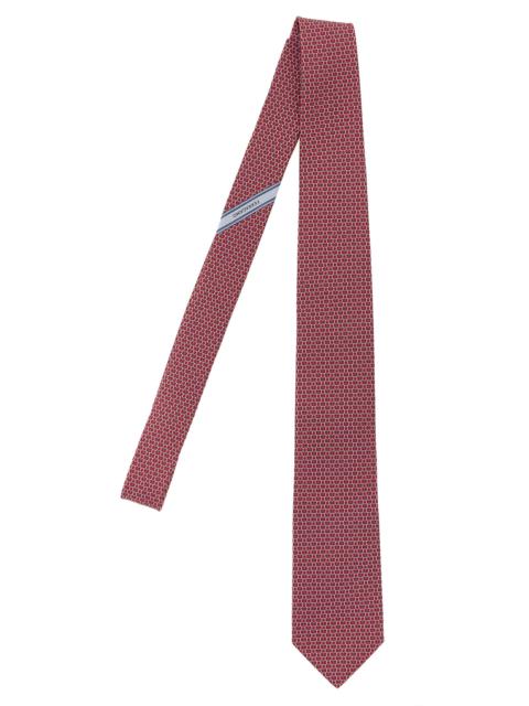 FERRAGAMO Ferragamo Men 'Gancini' Print Tie