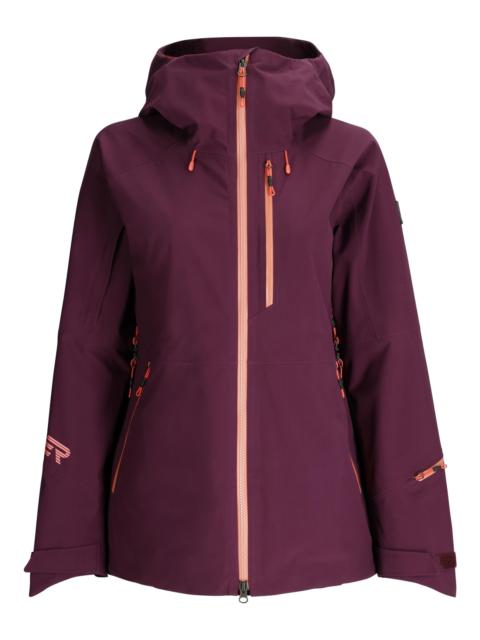 SPYDER Womens Solitaire Jacket - Plum