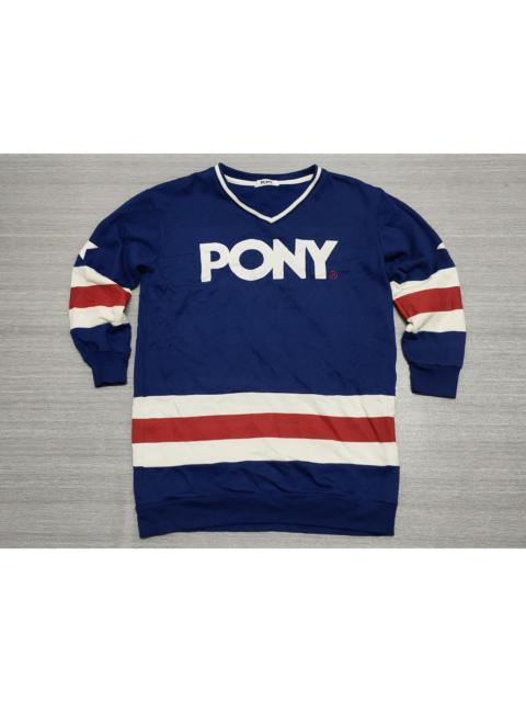 Other Designers PONY × Vintage - Vintage PONY Big Logo Sweatshirt Pullover