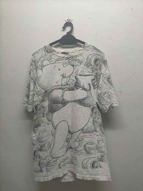Other Designers Vintage Disney Pooh Overprint Rare Design shirt