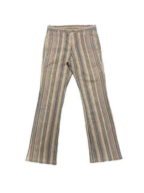 Other Designers Japanese Brand - CUSTOM CULTURE PinStriped Denim Flare Jeans